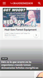 Mobile Screenshot of grandesmedios.com